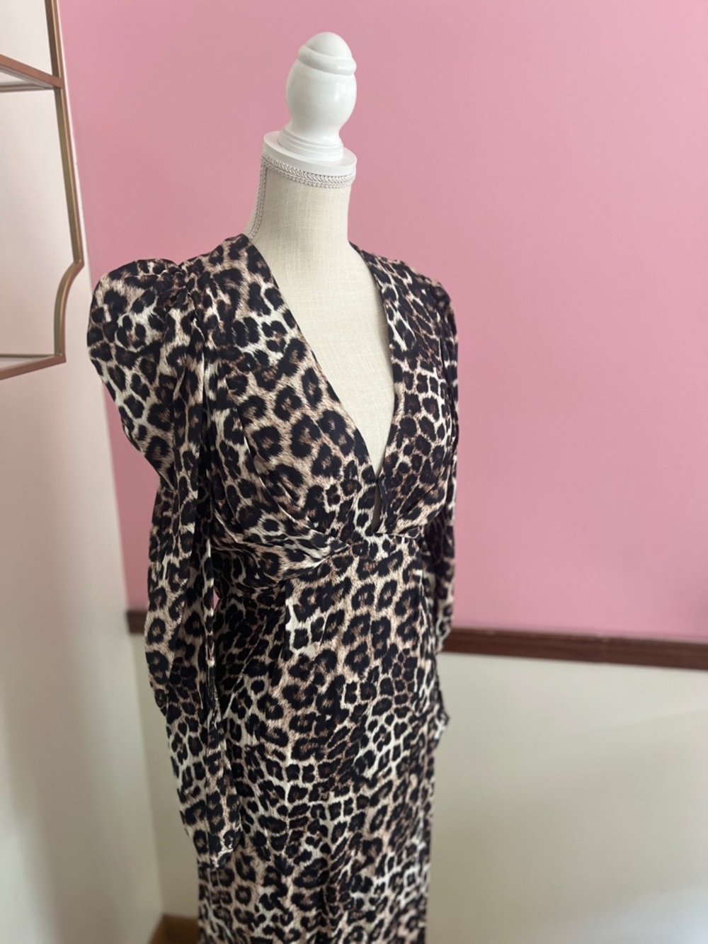Farm Rio Leopard Midi Dress - Picture 7 of 12